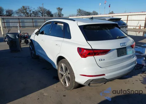 2021 Audi Q3 Premium Plus 45 Tfsi S Line Quattro Tiptronic из США, поврежденный, VIN WA1EECF34M1082092
